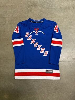 New York Rangers Braden Schneider Women’s Fanatics Home Breakaway Jersey Small